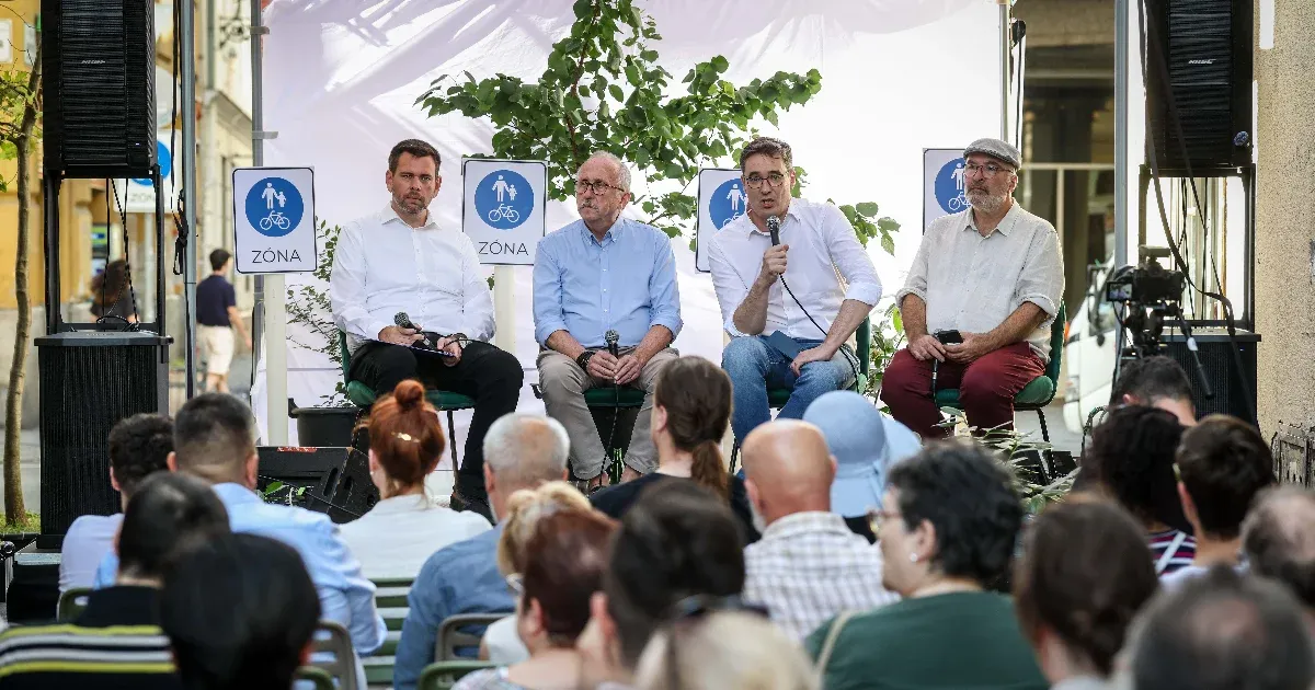 Hagyjon a kormány nekünk békét, mi megoldjuk – élhetőbb városról beszélgetett Karácsony, Vitézy és két polgármester