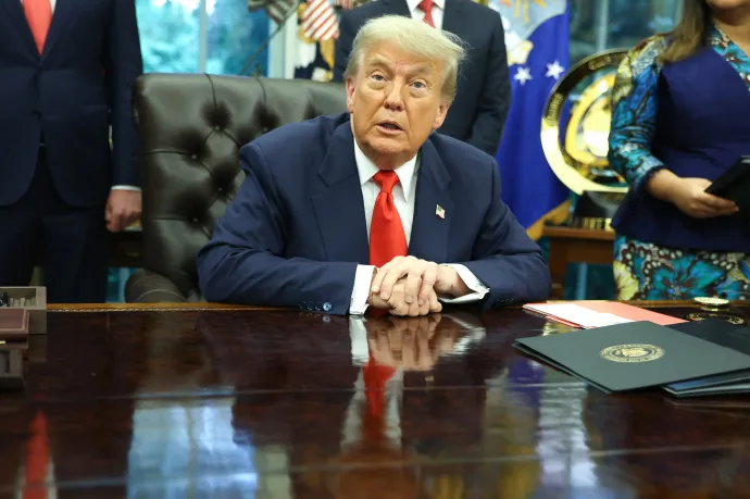 Donald Trump szerint már a jövő héten tűzszünet lehet a Gázai övezetben