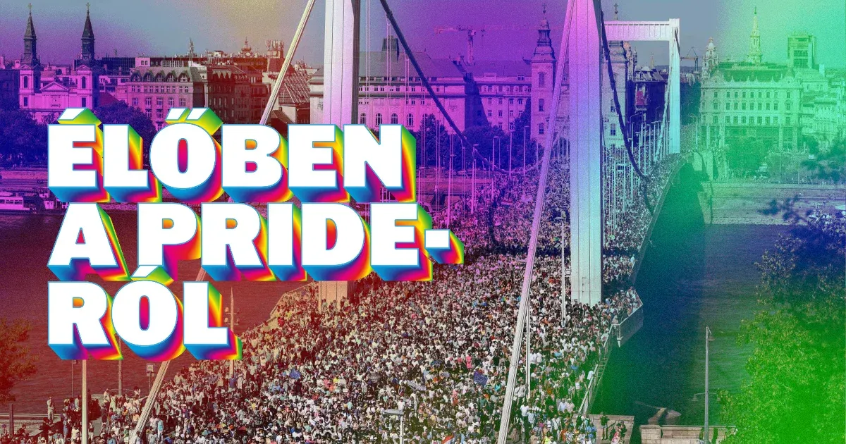 Élőben közvetítettük minden idők legnagyobb Budapest Pride-ját