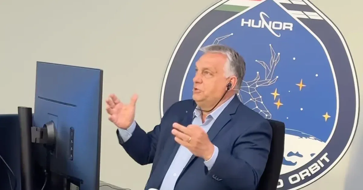 Orbán örülne, ha holnap kilőnék az űrbe