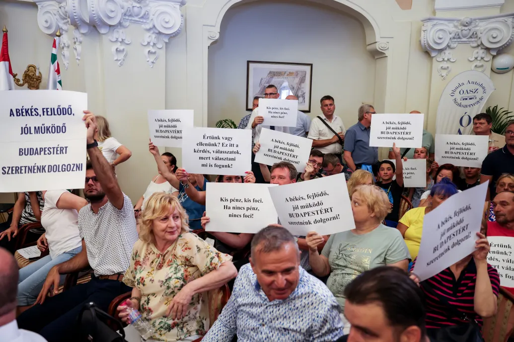 A Fidesz a Pride-ról beszél a Fővárosi Közgyűlésben, ahol eldől, lesz-e költségvetése holnaptól Budapestnek – Forrás: Telex.hu