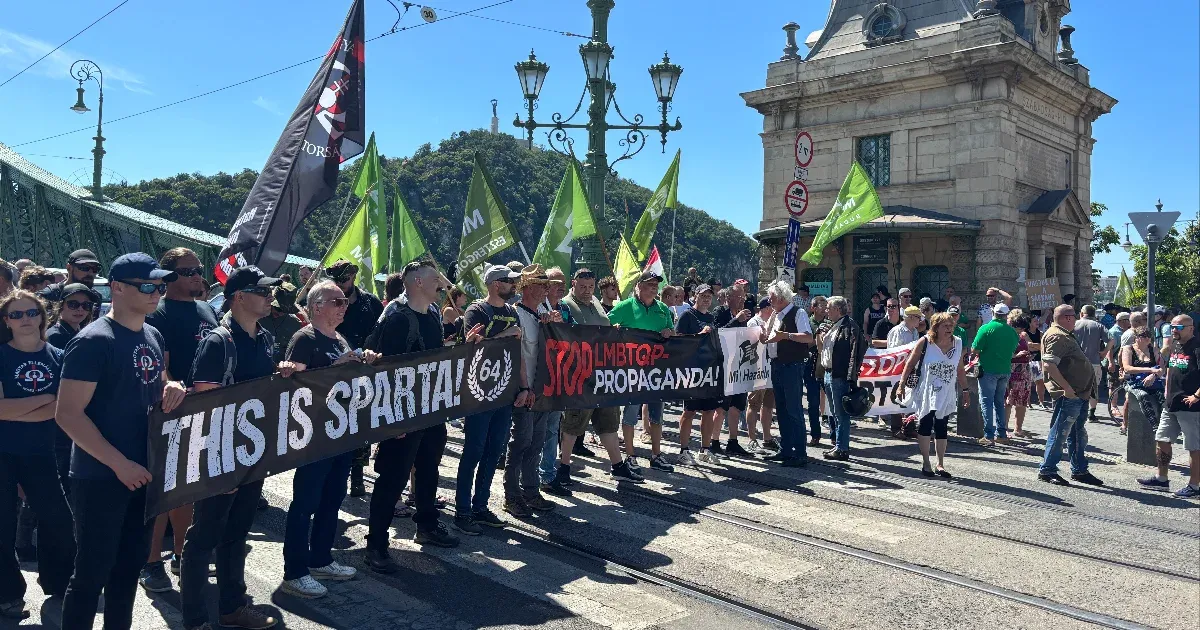 A HVIM állítja, hogy Zack Snydert idézte a „This is Sparta” transzparenssel
