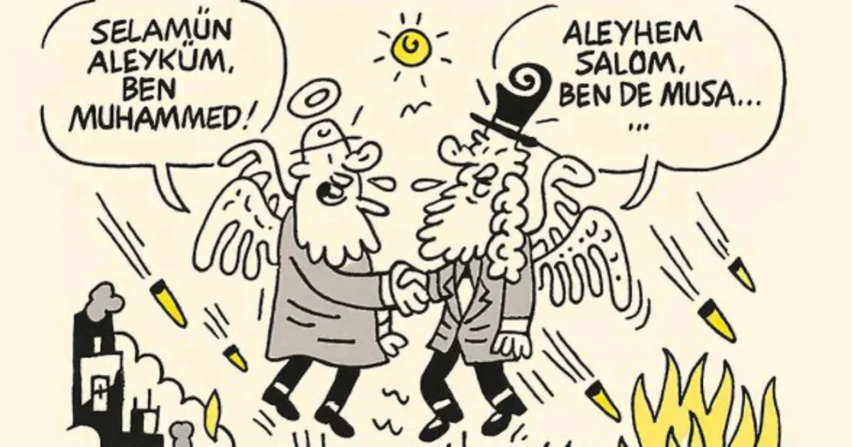Áll a bál a törököknél egy karikatúra miatt, Erdoğan kemény felelősségre vonást ígér