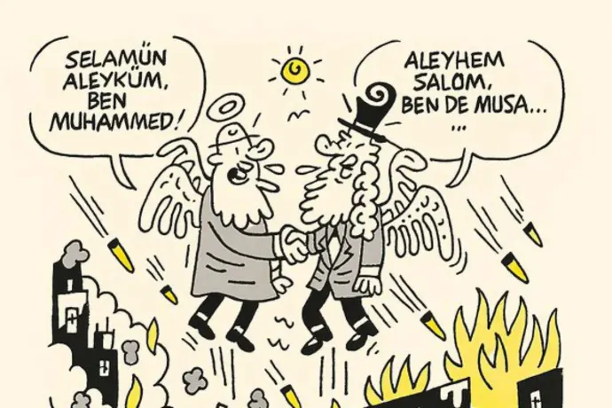 Áll a bál a törököknél egy karikatúra miatt, Erdoğan kemény felelősségre vonást ígér