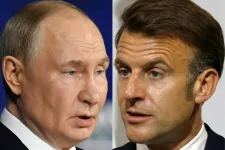 Három év után szóba állt egymással Putyin és Macron