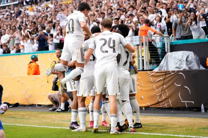 A Real Madrid fejesgóllal verte a Juventust a klubvilágbajnokság nyolcaddöntőjében