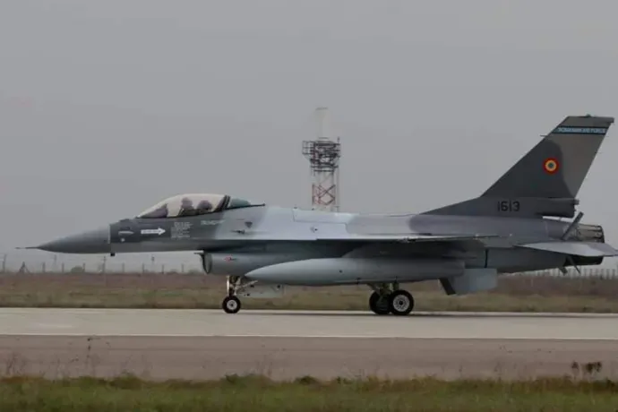 Ismét F-16-osokat riasztott a román hadsereg az orosz dróntámadások miatt