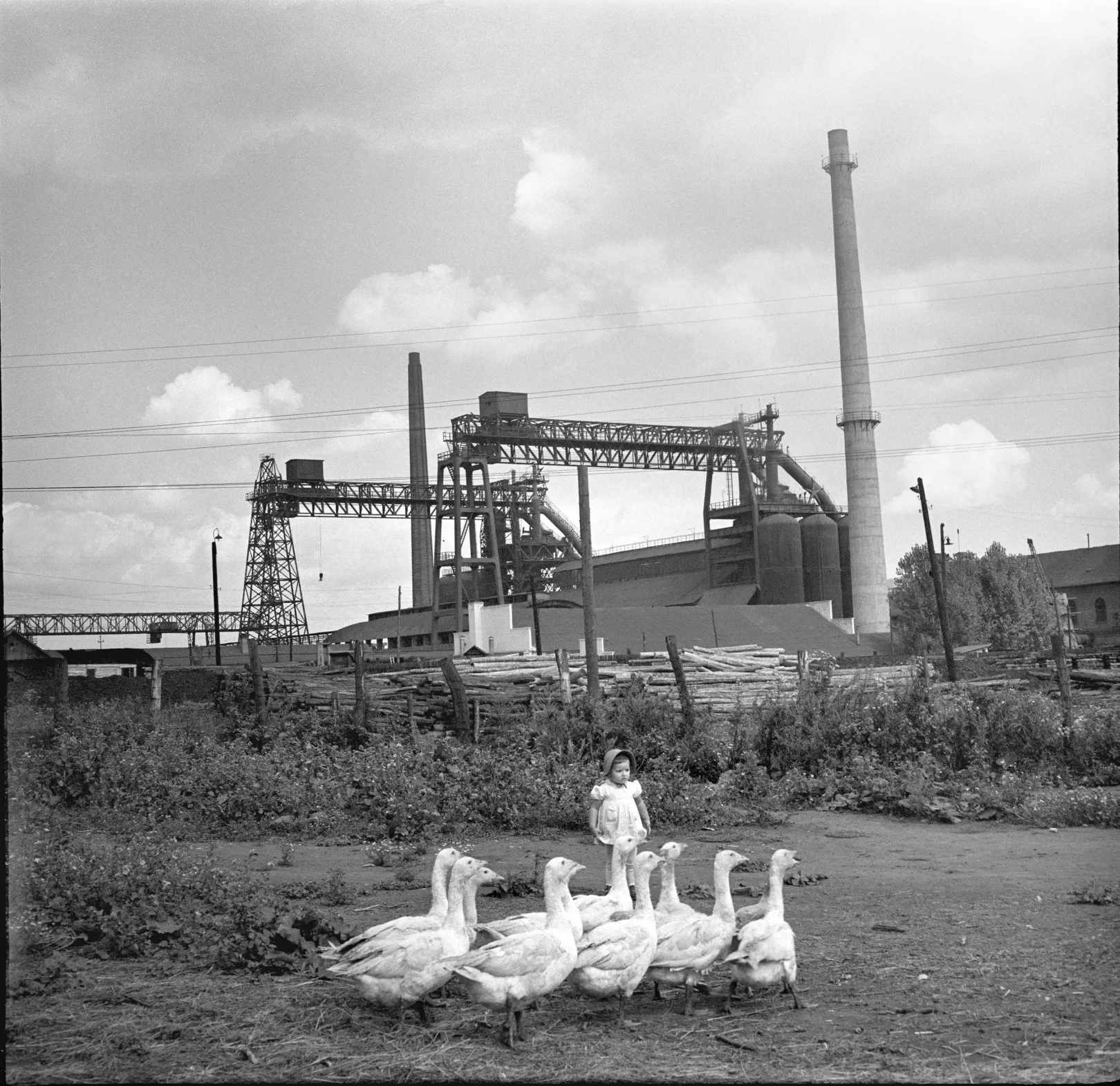 Győzelem Vasművek, Pusztakalán, 1961 – Fotó: Erdélyi Lajos / Blinken OSA Archívum