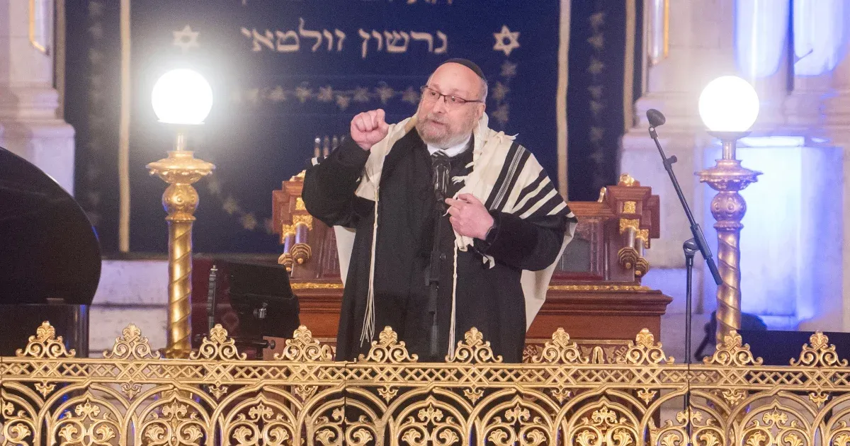 A jog és az igazság nem mindig ugyanaz, mondja a főrabbi a Pride körüli jogi hercehurcáról
