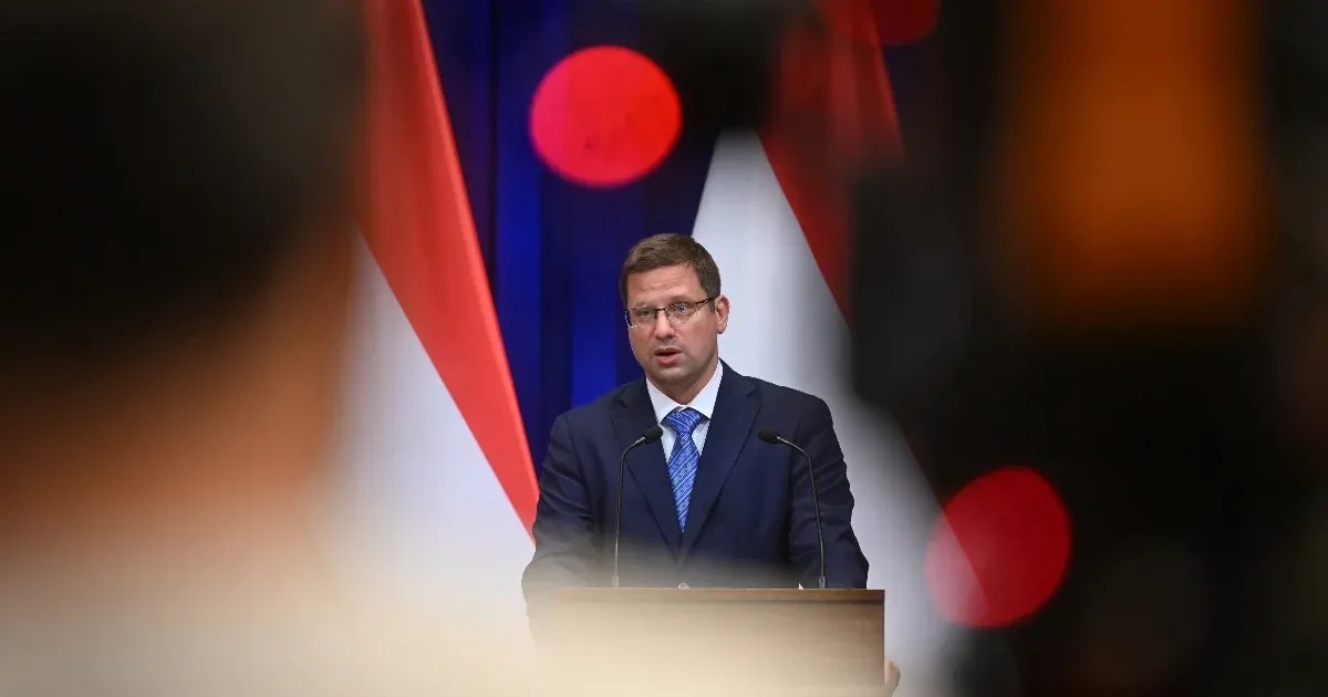 Kormányinfót tart Gulyás Gergely