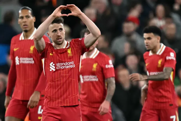 Az autóbalesetben meghalt Diogo Jota a liverpooli örökrangadón lőtte élete utolsó gólját