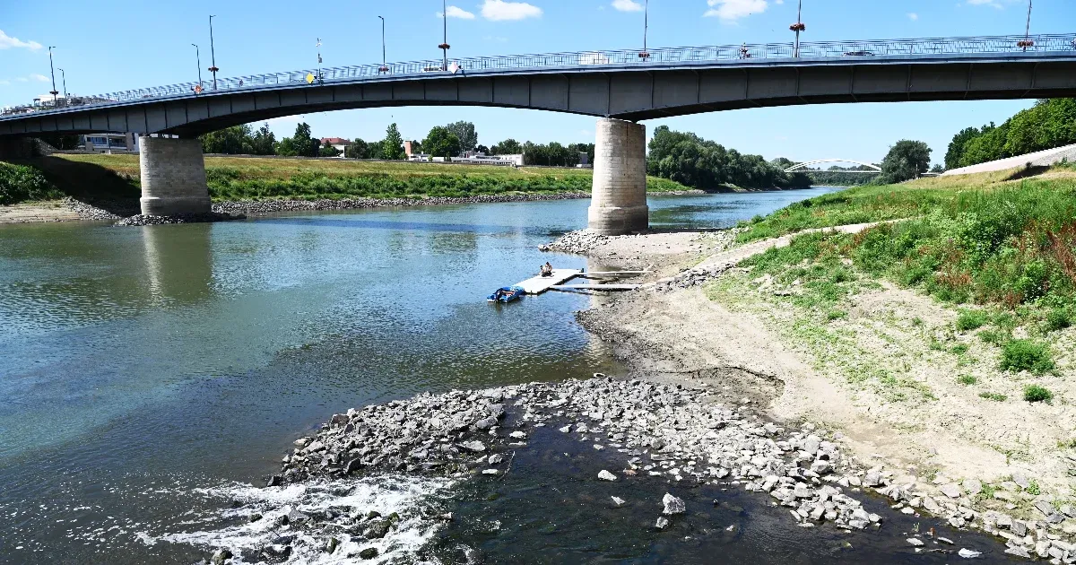 Soha ilyen alacsonyan nem állt még a Tisza