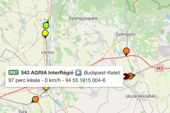 Műszaki hiba, avartűz – a győri után a miskolci és a szegedi vonalon folytatódott a MÁV haváriája csütörtökön