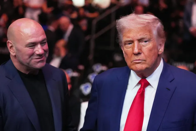 Dana White és Donald Trump