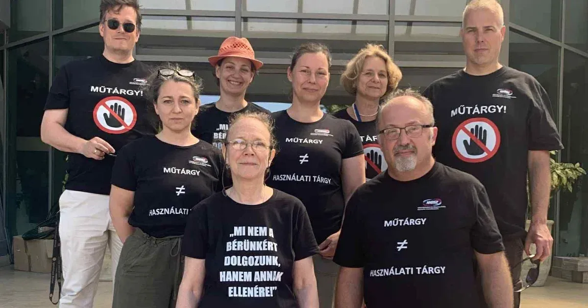 Lázár szerint csak vihar a biliben, hogy ellene tüntettek a múzeumi dolgozók