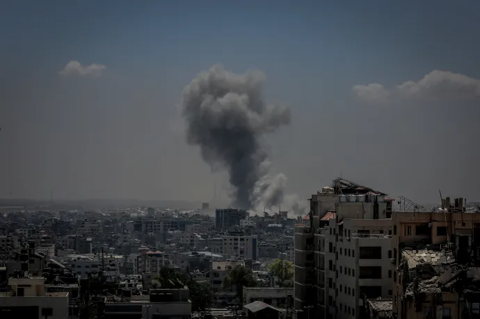 A Hamász kész tűzszünetről tárgyalni, Izrael tovább bombázza Gázát