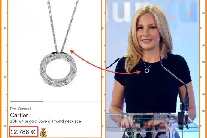 Hadházy: Várkonyi Andrea ötmilliós nyakláncban jelentette be, hogy 200 milliót adnak szegény családok nyaralására