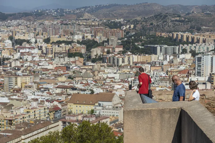 Málaga látképe – Fotó: BlueRed / Universal Images Group / Getty Images