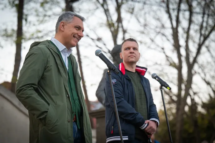 Lázár János és Menczer Tamás Pátyon 2025. április 4-én – Fotó: Lázár János / Facebook