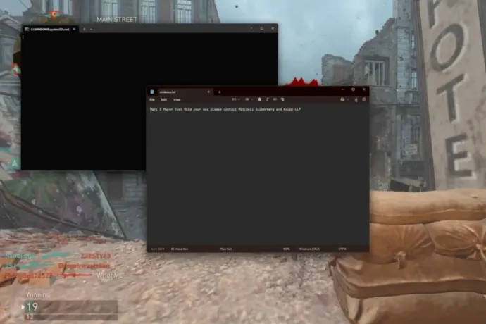 Lelőttek a netről egy régi Call of Duty-játékot, miután hekkerek vették át az irányítást játékosok gépe fölött