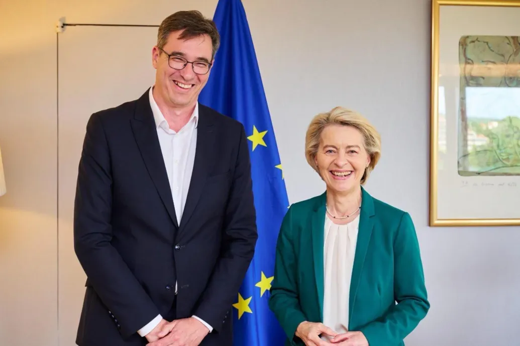 Karácsony Gergely tárgyalt Ursula von der Leyennel – Forrás: Telex.hu