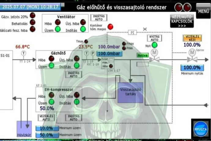 Egy feltehetően orosz hekkercsapat bejutott egy hazai geotermikus termelőrendszerbe