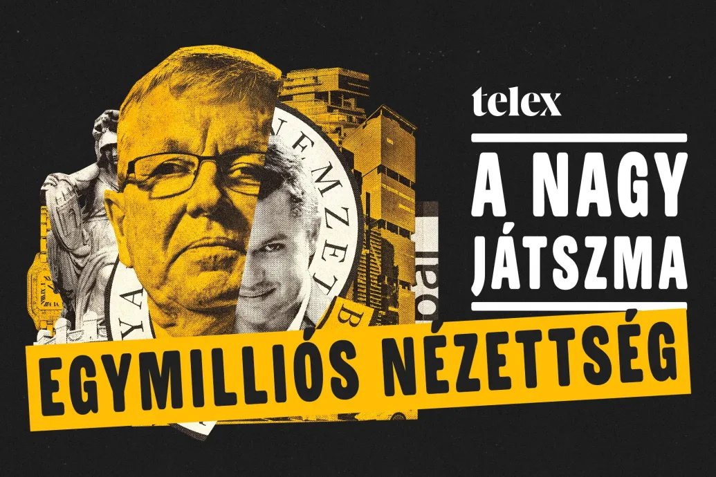 Már egymillió indításnál jár A nagy játszma, a Telex filmje az MNB-botrányról