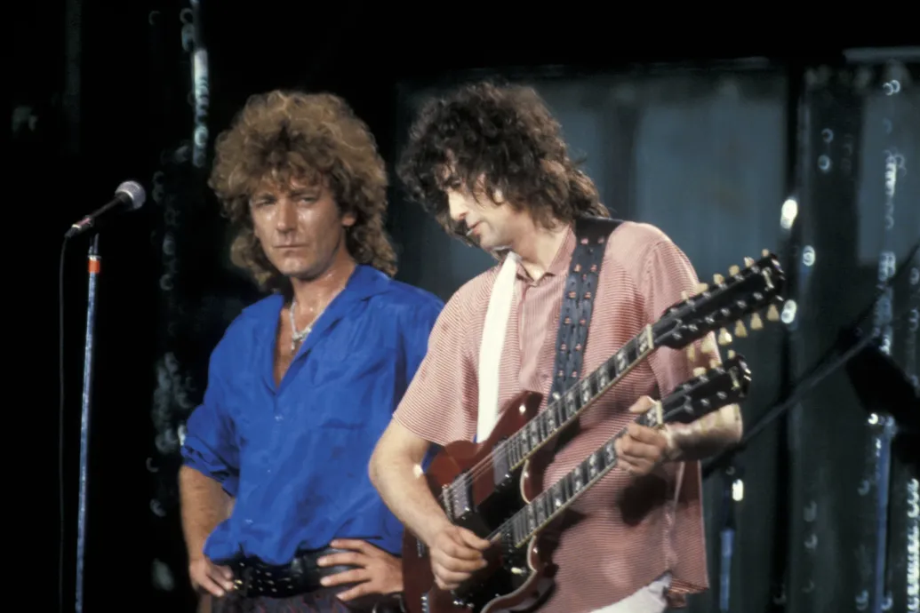 Negyven éve volt a Live Aid legrosszabb koncertje, amit a Led Zeppelin legszívesebben eltüntetett volna – Forrás: Telex.hu