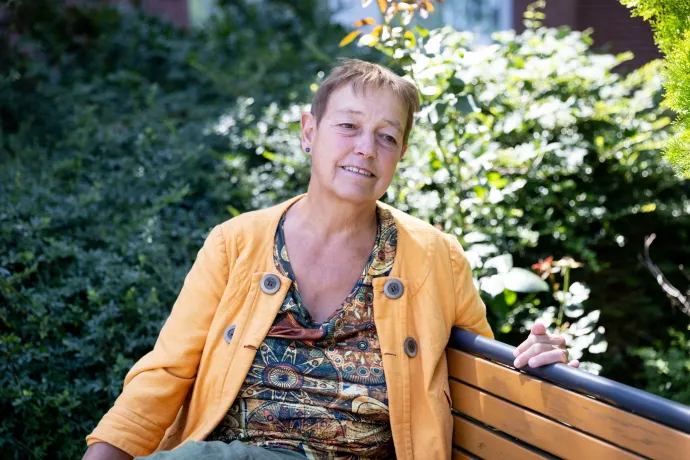 Muray Rita független képviselőjelölt – Fotó: Ajpek Orsi / Telex