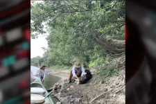 Összekötözték a lábait, majd a Tiszába akartak dobni egy kutyát Nagyarnál