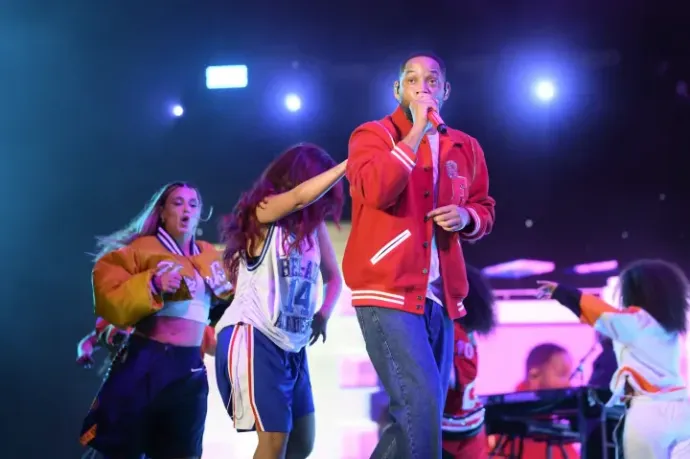 Will Smith at a concert in Morocco on 25 June 2025 – Photo: Issam Zerrok / Hans Lucas / AFP