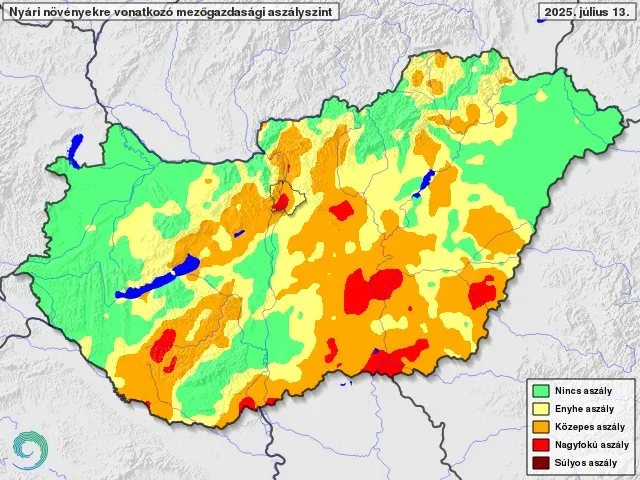 Forrás: HungaroMet