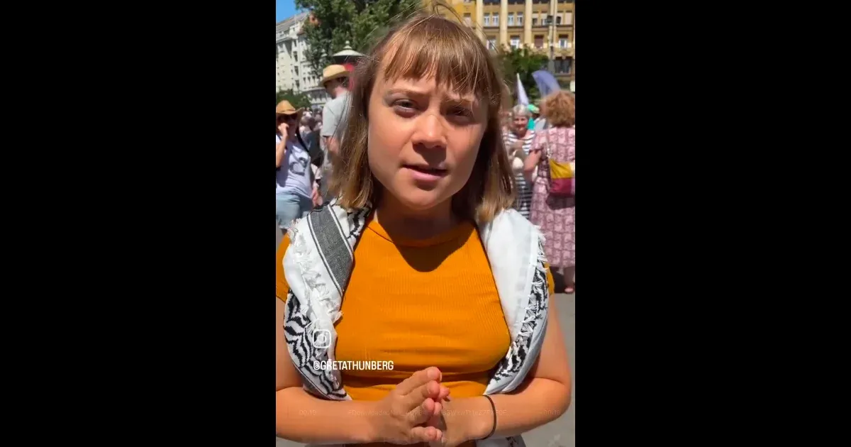 Szabálysértési eljárás indult Greta Thunberg ellen Budapesten Szabálysértési eljárás indult Greta Thunberg ellen Budapesten