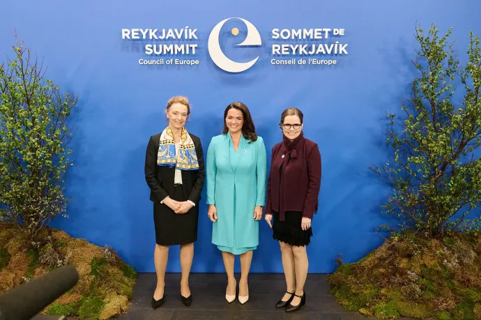Novák Katalin az Európa Tanács csúcstalálkozóján Reykjavíkban, 2023 tavaszán. Forrás: Novák Katalin Facebook