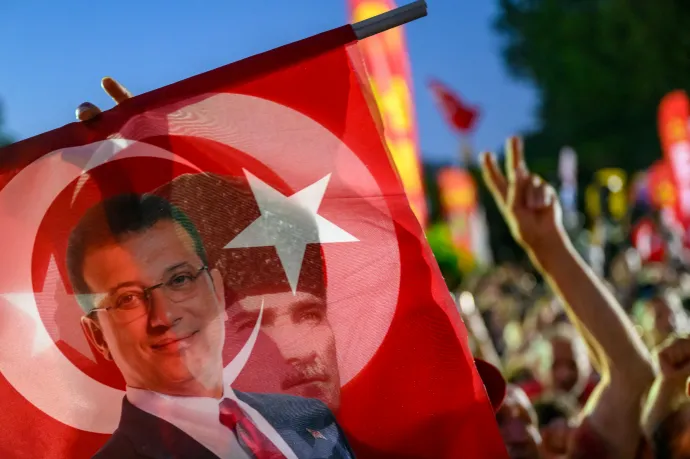 Letöltendő börtönbüntetést kapott Ekrem İmamoğlu török ellenzéki politikus