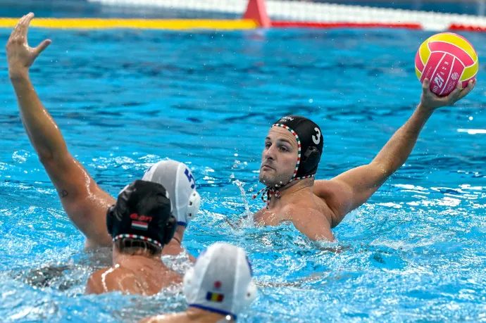 Nyögvenyelős győzelem a románok ellen a póló-vb-n, a horvátok jönnek az elődöntőért
