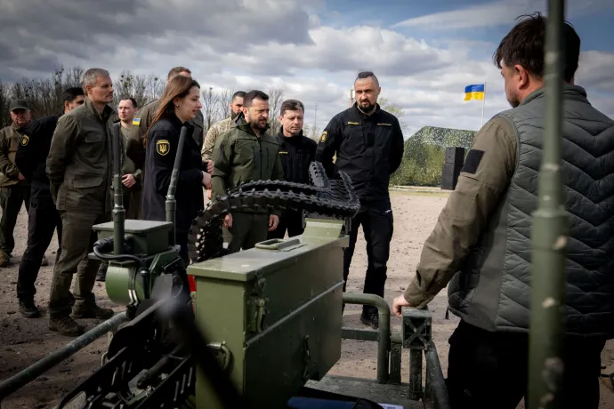 Fotó: Ukrán elnöki sajtószolgálat / AFP