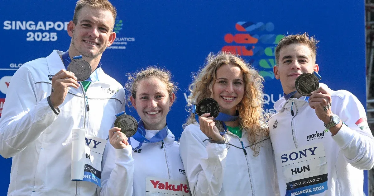 Vizes vb: Bronzérmet szerzett a magyar váltó 6 kilométeren