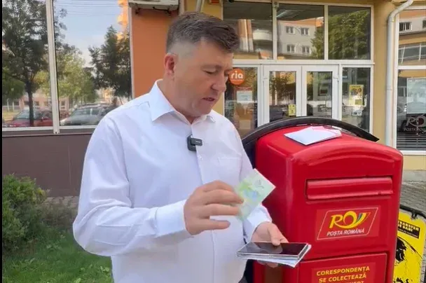 Borboly egy köteg egylejessel támogatja a „kúp-ember” szó használata miatt megbírságolt szatmári polgármestert