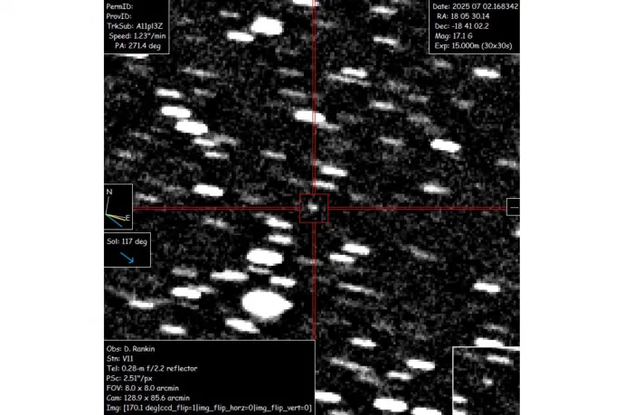 Magyar kutatók is részesei egy csillagközi üstökös leírásának