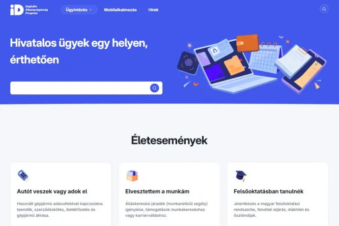 Elindult a DÁP honlapja, már a böngészőből is lehet digitális állampolgár