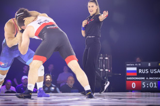 Szinte teljes titokban szervezték meg Csepelen az orosz-amerikai birkózómeccset