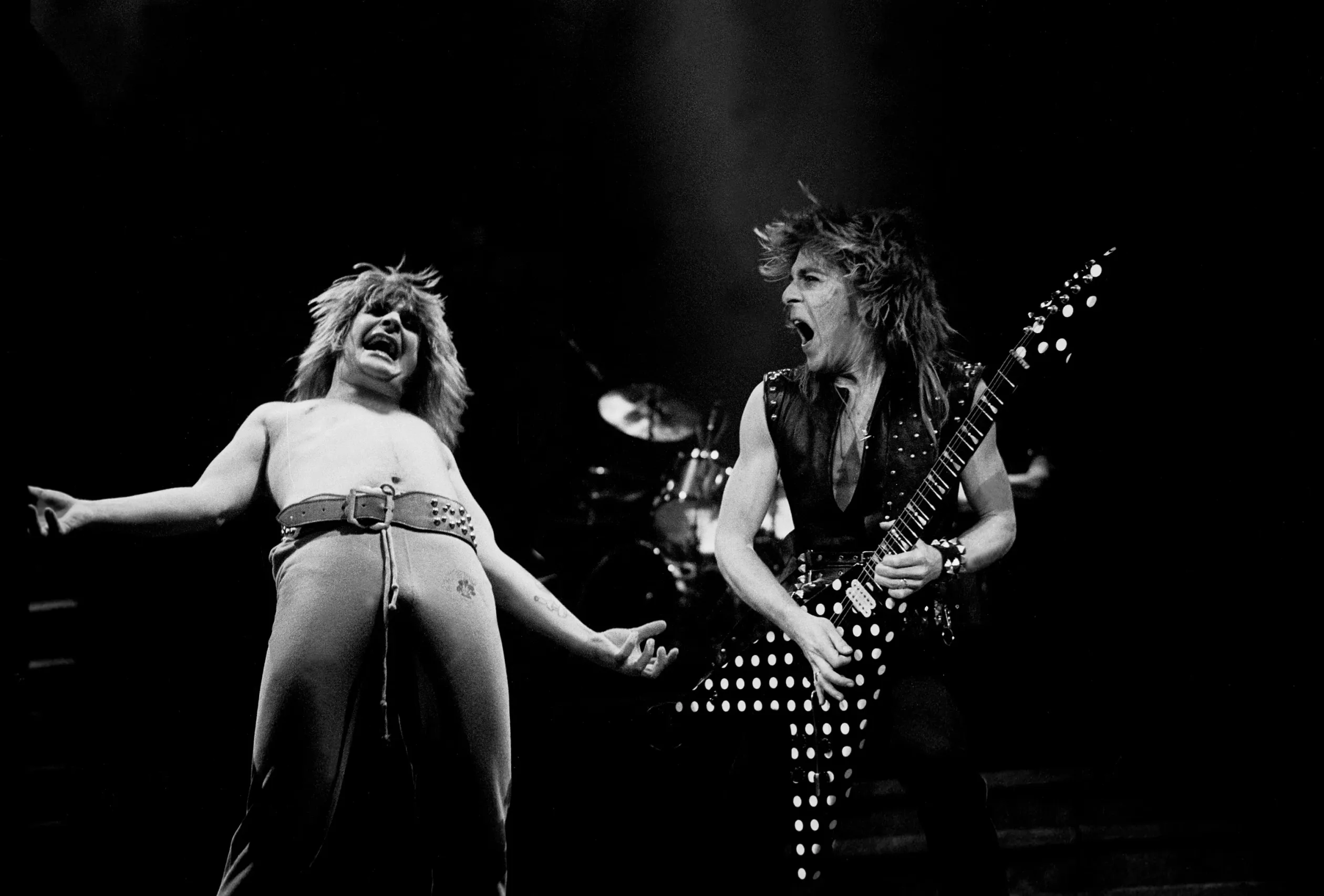 Ozzy és Randy Rhodes egy 1982-es Illinois-i koncerten – Fotó: Paul Natkin / Getty Images