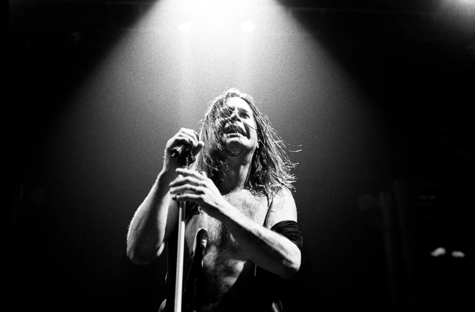 Koncerten 1997-ben – Fotó: Martyn Goodacre / Getty Images