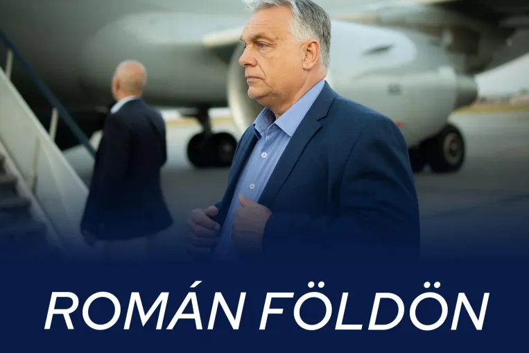 Orbán Viktor Magyar Péternek üzenve jelentette be, hogy megérkezett Romániába
