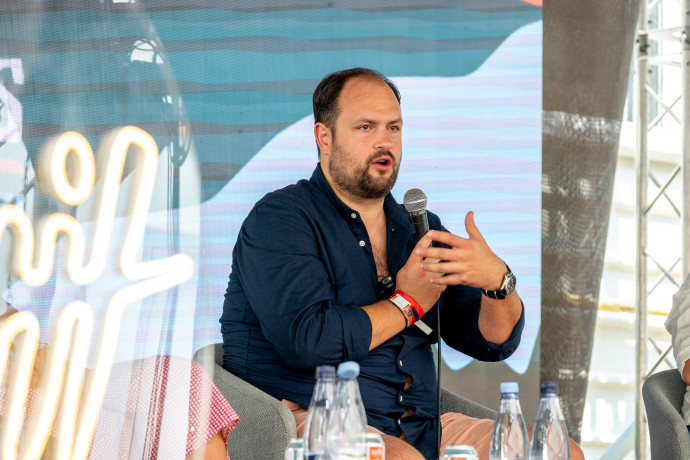 Nacsa Lőrinc nemzetpolitikai államtitkár – Fotó: Tamás Zsófia / Transtelex