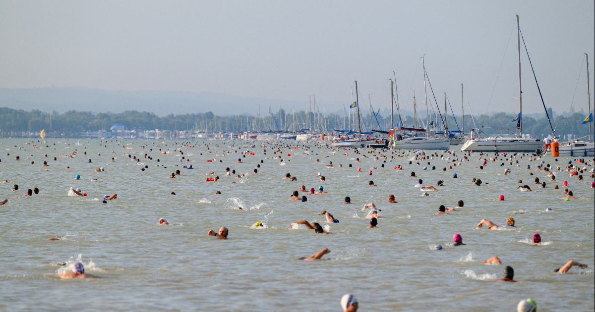Elmarad a hétvégére tervezett Balaton-átúszás