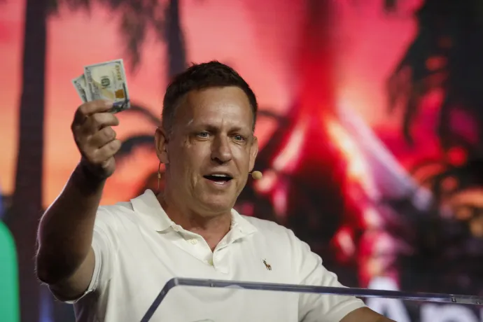 Peter Thiel – Fotó:_ Marco Bello / Getty Images / AFP