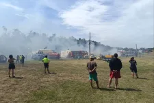 Tűz ütött ki az Ozora Fesztiválon, több gázpalack is felrobbant