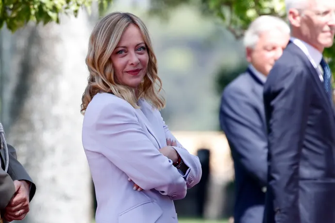 Giorgia Meloni támogatja a palesztin állam létrejöttét, de elismerni még nem akarja